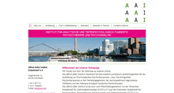 Desktop Screenshot of aaid.org